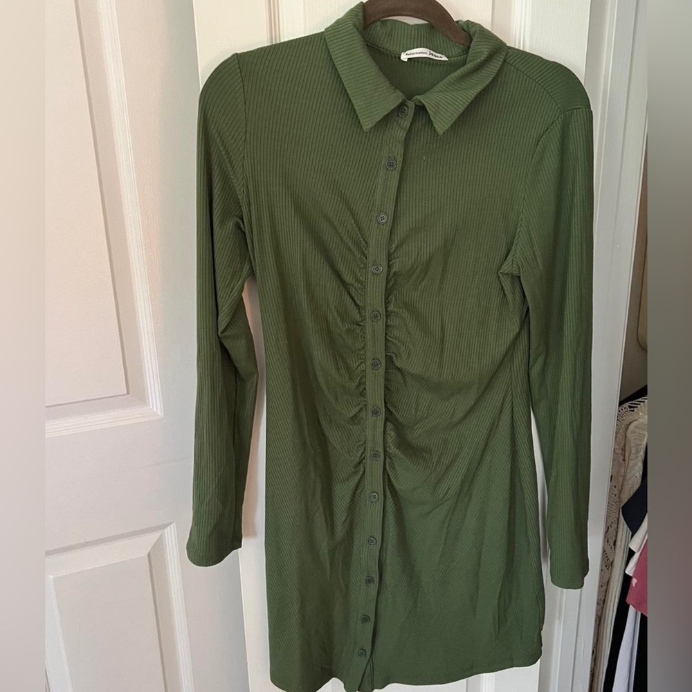 Green Reformation Dress